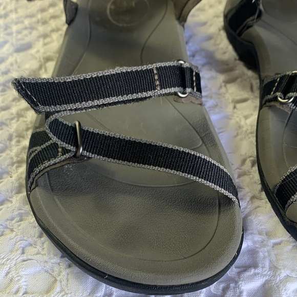 Teva Women's Charcoal and Black Sandals - Picture 13 of 16